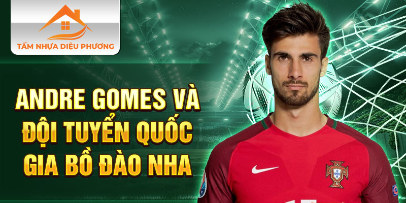 Andre Gomes và đội tuyển quốc gia Bồ Đào Nha